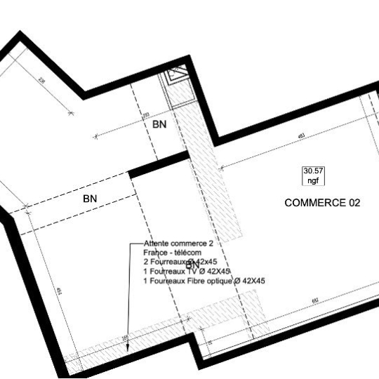  Annonces SURESNES : Local / Bureau | PUTEAUX (92800) | 73 m2 | 4 900 € 