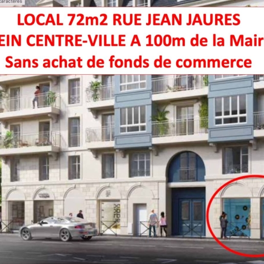 Annonces SURESNES : Local / Bureau | PUTEAUX (92800) | 72.63m2 | 4 900 € 