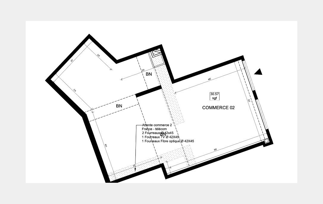 Annonces SURESNES : Local / Bureau | PUTEAUX (92800) | 72 m2 | 399 465 € 